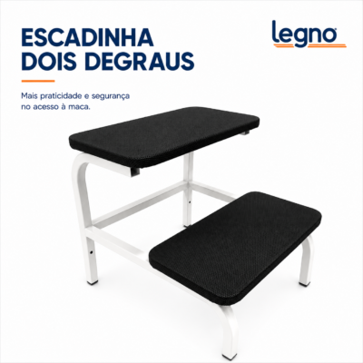 Escadinha de 2 degraus