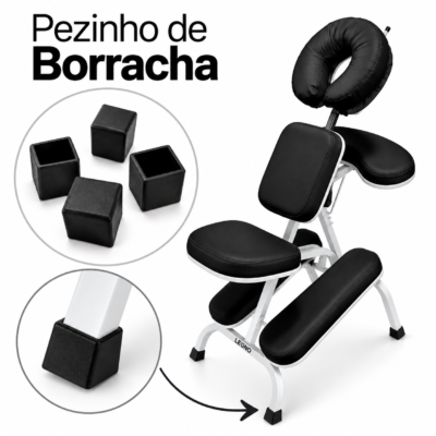 Pezinho de Borracha para Cadeiras Quick Legno / Unidade