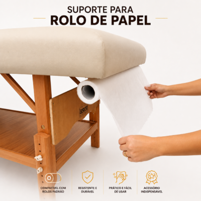 Suporte de Papel p/ Maca Fixa